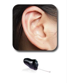 Invisible-In-The-Canal hearing aid